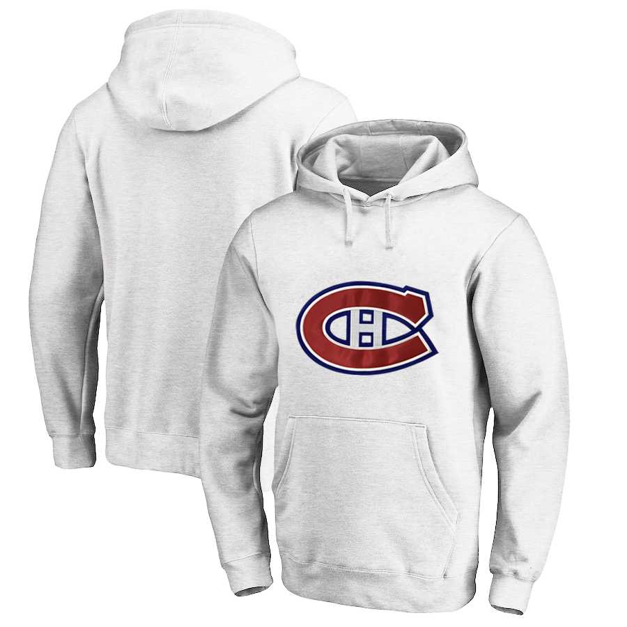 Montreal Canadiens White All Stitched Pullover Hoodie,We sell and wholesale Montreal Canadiens White All Stitched Pullover Hoodie on line form chian!